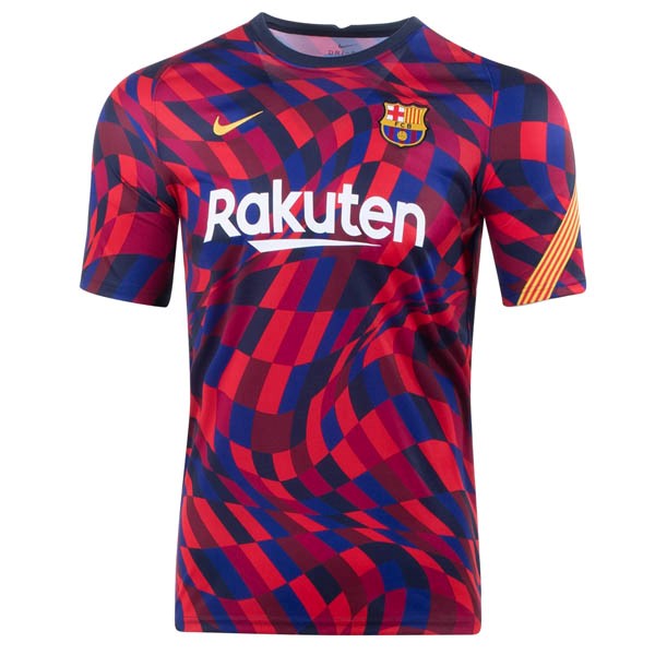 Camiseta de Entrenamiento Barcelona 2020 2021 Rojo